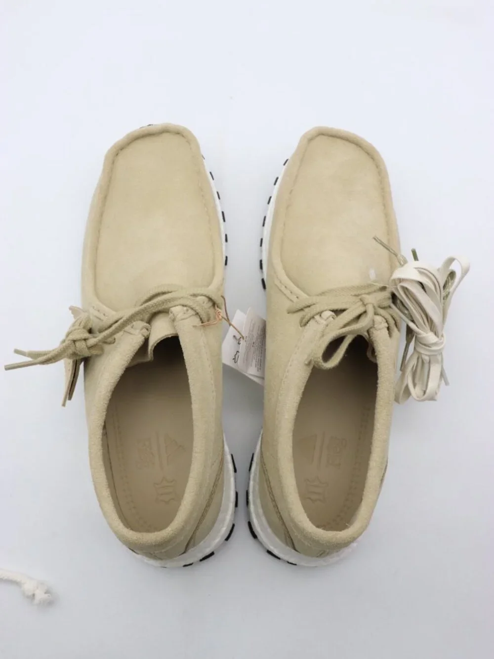 Adidas x Ronnie Fieg Kith x Clarks Wallabees Ultra Boost Men's 13 Suede Shoes